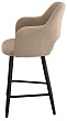 стул Эспрессо-2 полубарный нога черная 600 (Т184 кофе с молоком)