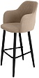 стул Эспрессо-2 барный нога черная 700 (Т184 кофе с молоком)